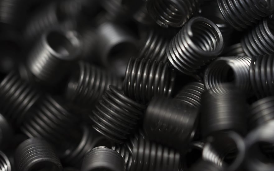 What are the different types of wire thread inserts?